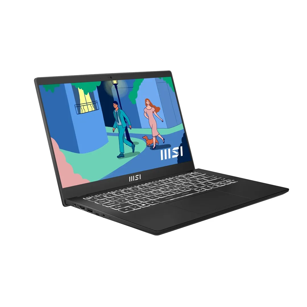 كمبيوتر محمول MSI Modern 14C12MO-868PL i5-1235U 14 بوصة FHD 60 هرتز IPS-Level 16 جيجابايت DDR4 3200 SSD512 Intel Iris Xe Graphics Win11 #2