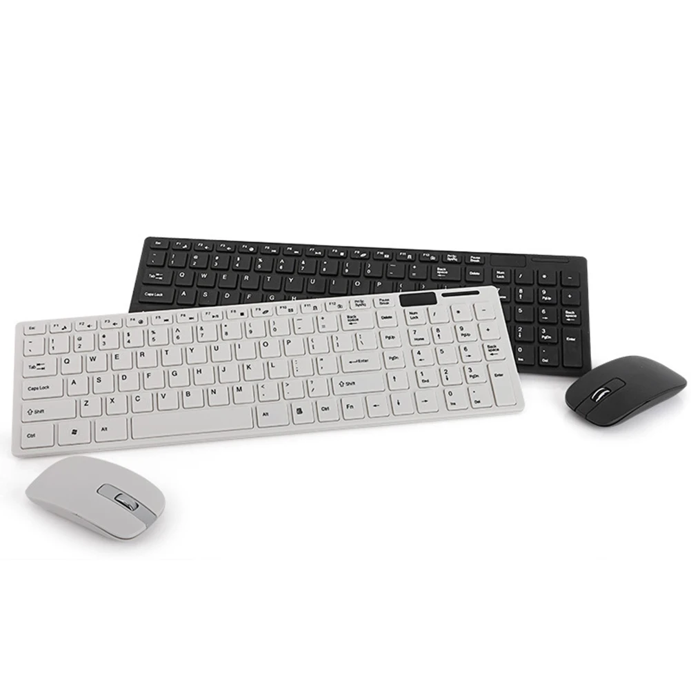 

Wireless Set 4G for 2.4G Computer Tablet Phone Ultra Thin Portable Durable Computer Wireless Keyboard Keyboard Mouse Combo