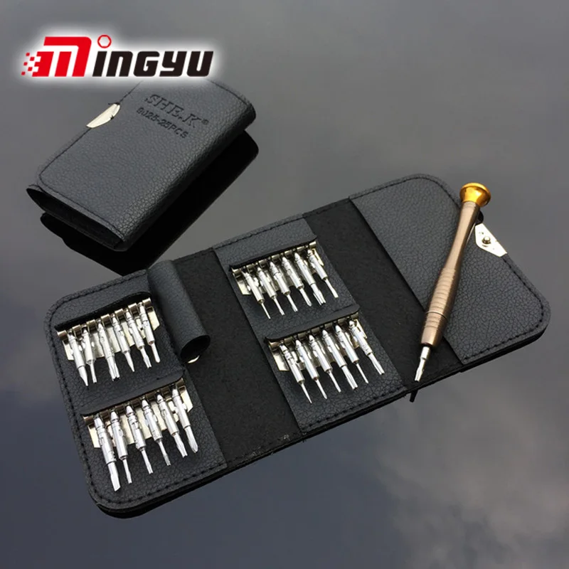 25 in 1 Precision Screwdriver Set Opening Tools Pentalobe Torx Phillips Screwdrivers Kit for Phone PC Camera Watch Repair