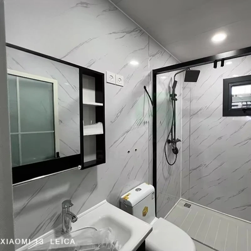 Camere da ufficio pieghevoli Piccolo contenitore per la casa Pronto per case dal vivo da 20 piedi Casette mobili con tetto