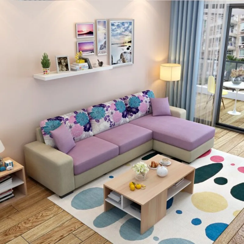 Puffs Futon Living Room Sofas Modern Luxury Designer Floor Corner Living Room Sofas Decor Nordic Muebles Lounge Suite Furniture