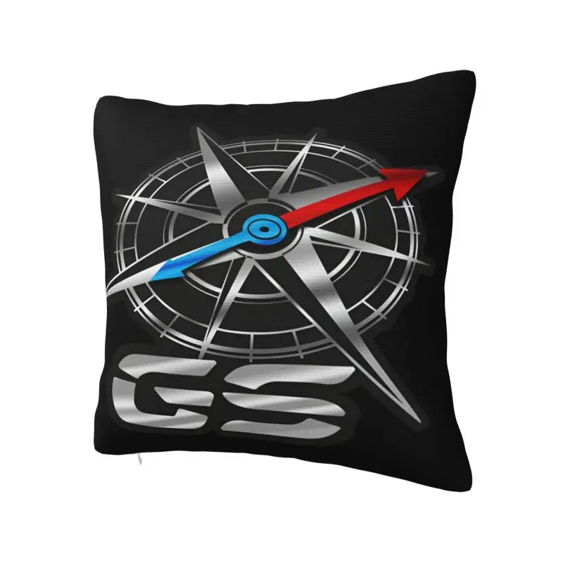 GS Motorcycle Adventure Cushion Covers 55x55cm Soft Throw Pillow Case for Sofa Car Square Pillowcase Bedroom Decoration