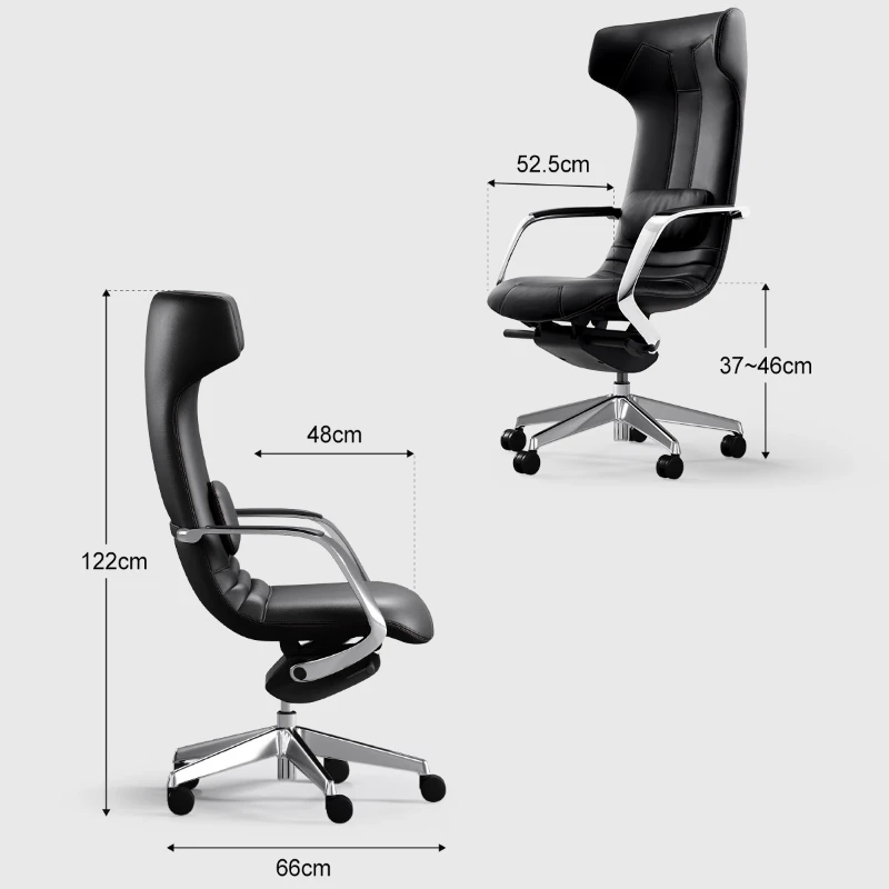Office high-end office boss chair, villa home computer chair, ergonomic chair