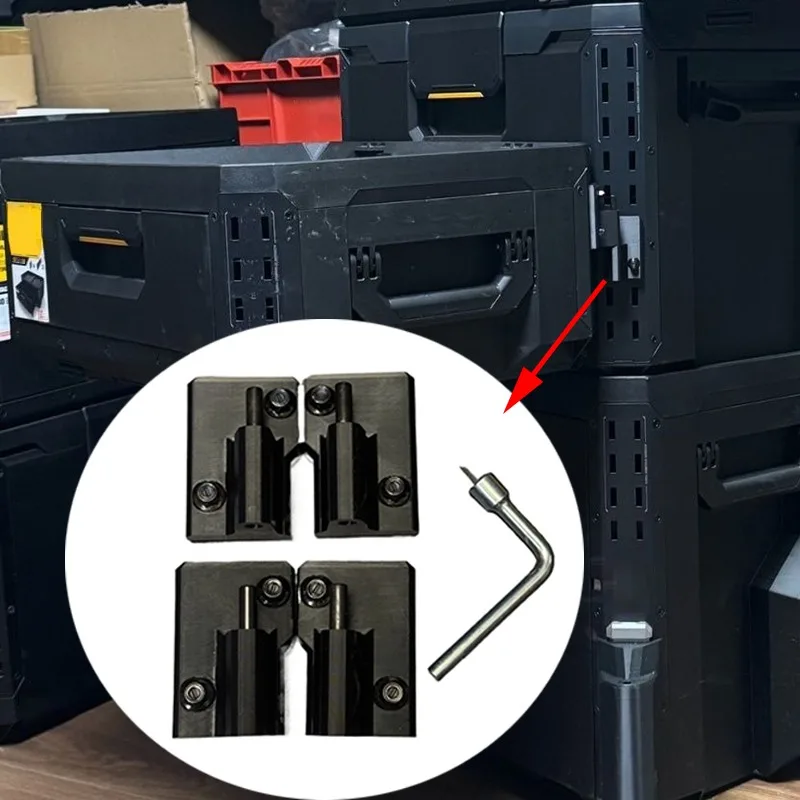 Suitable for TOUGHBUILT Toolbox Link Modules External Accessories Connector Toolbox Quick External Link Module Accessory Kit