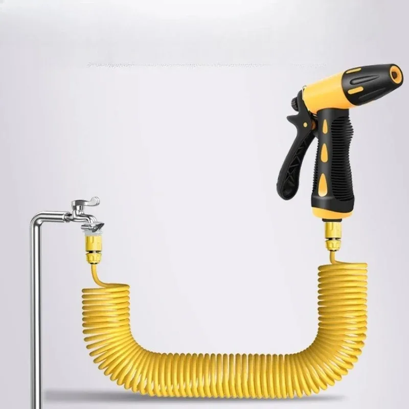 

Для универсального комплекта автомойки, мощный распылитель с гибким шлангом и быстрым разъемом, инструменты для чистки автомобиля дома, сада