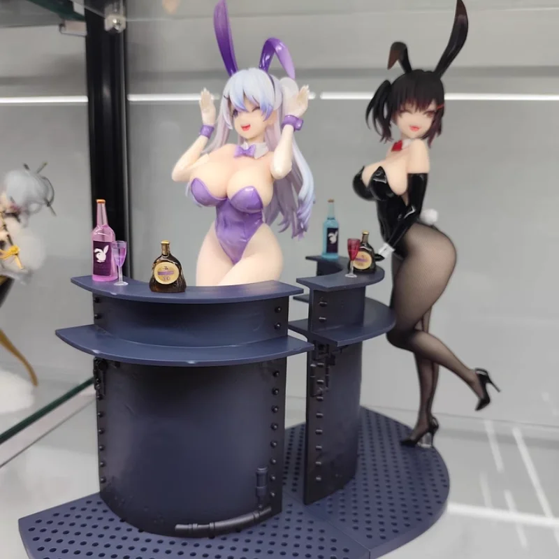 

Original Bunny Girl Series Anime Action Figure Temperature Paint & 3d Crystal Eye & Creative Scene Model Decoration Toys