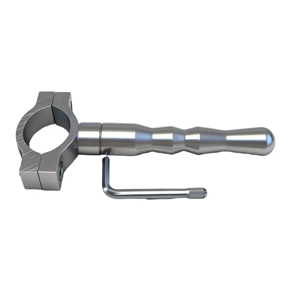 Motorcycle Side Stand Add On Rod for Aluminum Alloy Construction with Simple Fitment and No Modifications Needed
