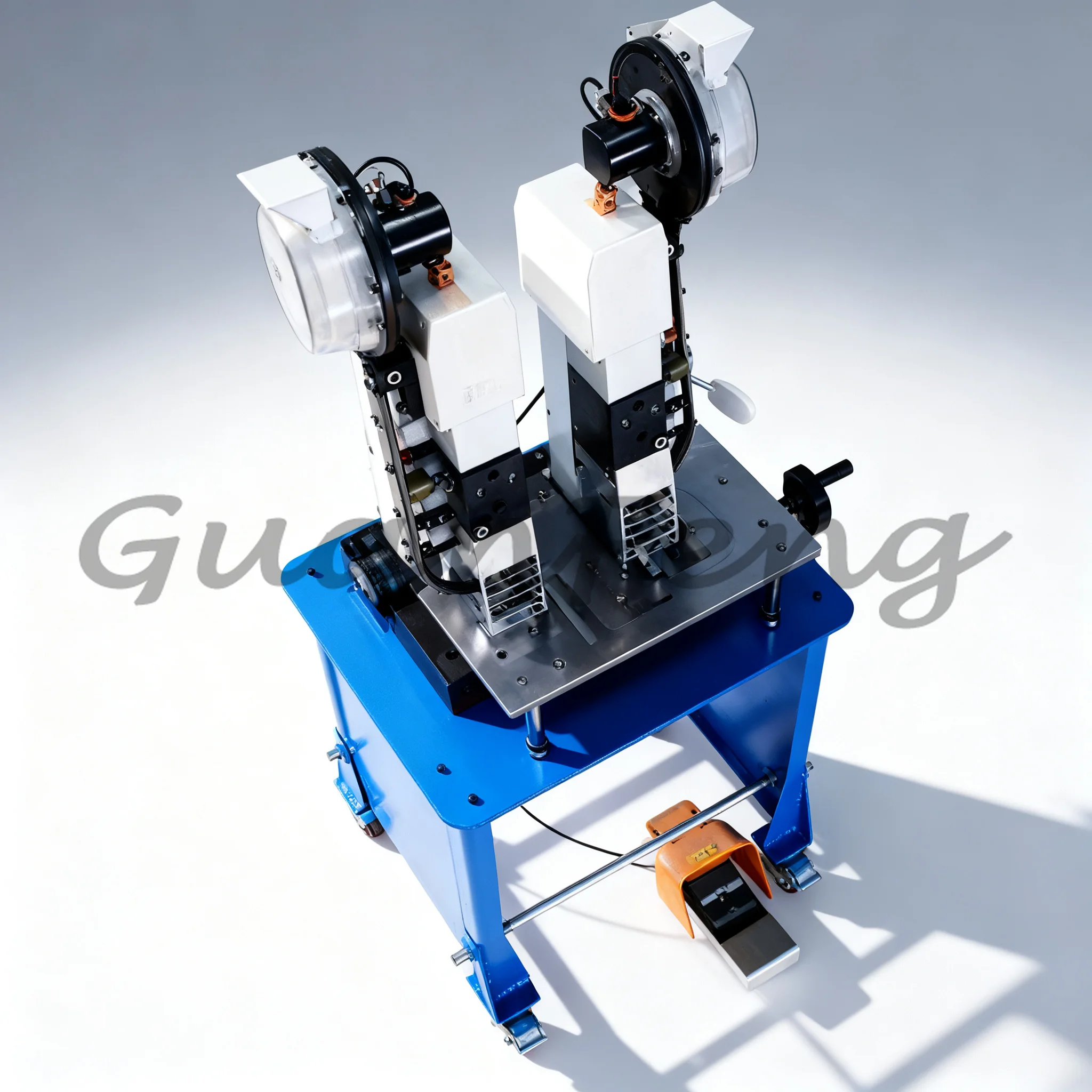 Fully Automatic Double Hole Puncher, Packaging Bag Punching Machine for Industrial Bag Hole Making