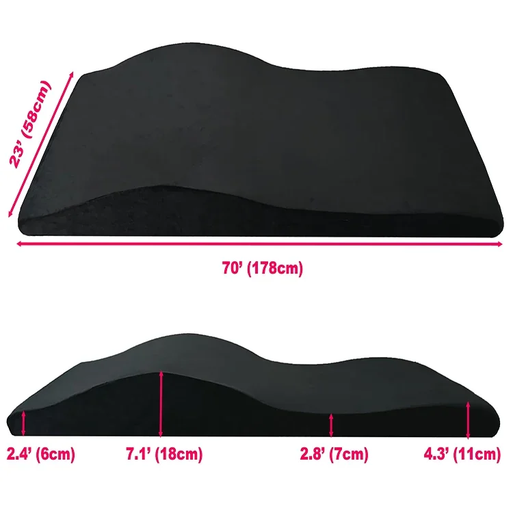 Curvy Lash Massage Bed High Density Foam Mattress Touch Soft Beauty Bed