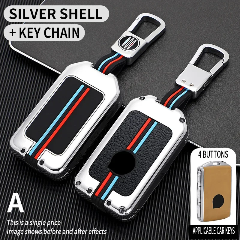 

Zinc Alloy Car Key Case Holder Cover Shell For Volvo XC40 XC60 S90 XC90 V90 2017 2018 T5 T6 T8 Fob Smart Key Protection Bag