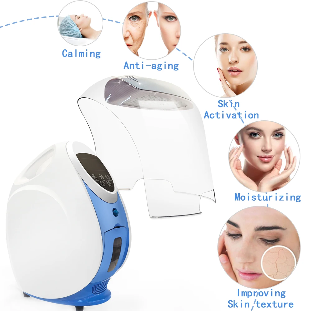 

Oxygen Derme Facial Therapy Machine O2 Dome for Professional Skin Hydration Salon Beauty Equipment