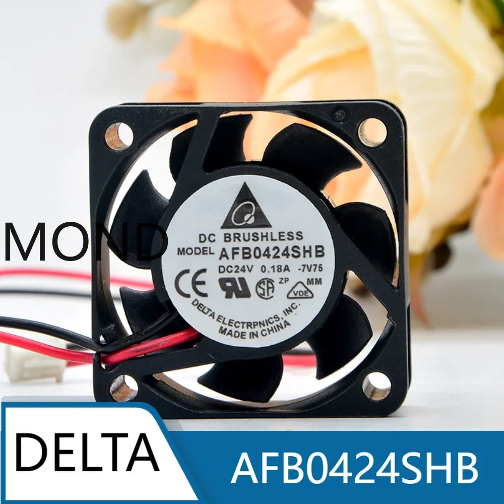 AFB0424SHB 24V 0.18A  4015 Delta Silent Dual Ball Inverter Cooling Fan, Inverter Small Cooling Fan