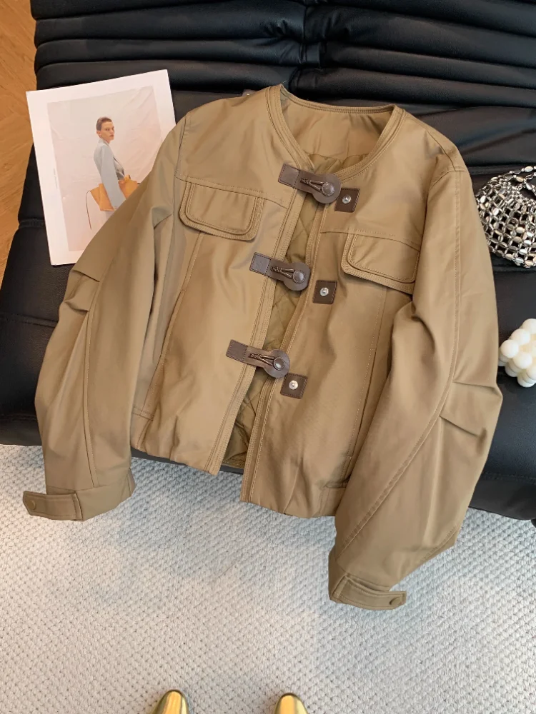 2025 가을 겨울 신상 슬림핏 니트 숄 여성용 면 자켓 루즈핏 다용도 슬림핏 출퇴근용