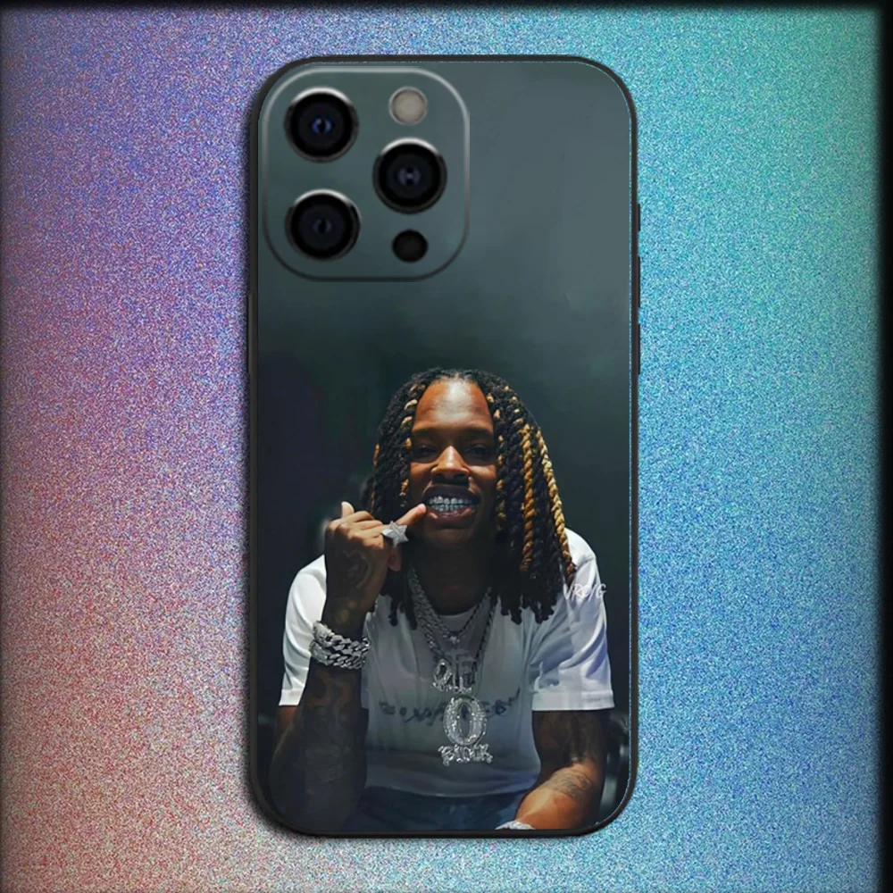 Raper K-King Von Phone Case For iPhone 16,15,14,13,12,11,Pro,X,XS,Max,XR,Plus,Mini Soft Black Cover