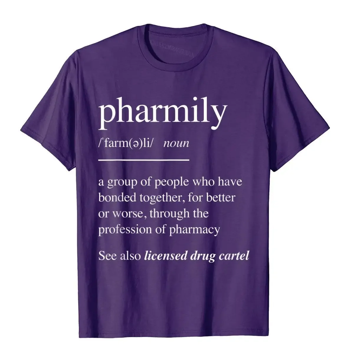 Pharmacy Technician T-Shirts Pharmacist Gift Pharmily T-Shirt Fitted Mens T Shirts Normcore Tops & Tees Cotton Hip Hop