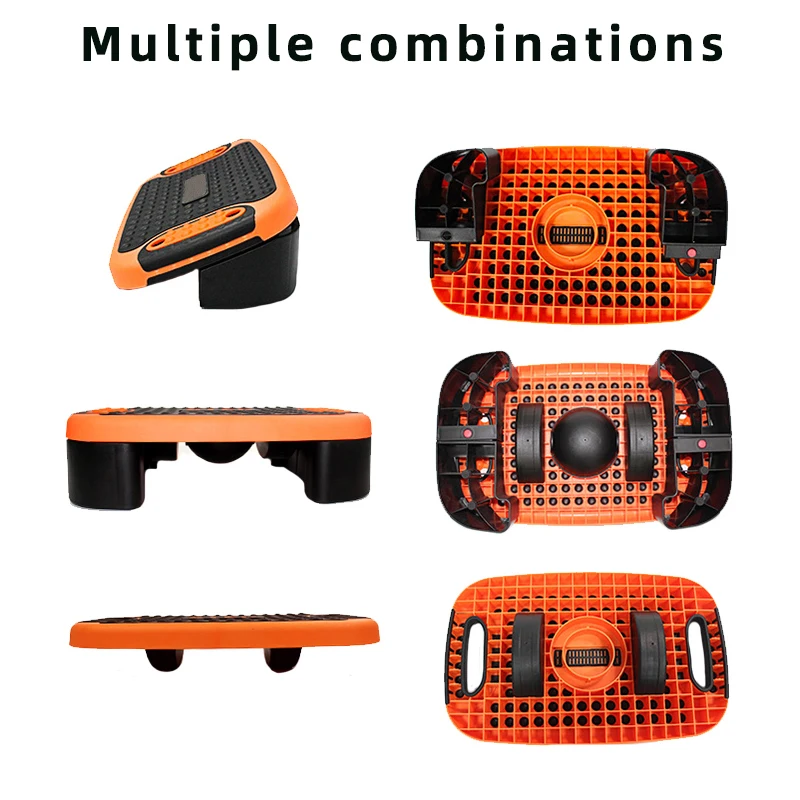 Shock‑Absorbing Adjustable Aerobic Step Platform Home Gym Joint‑Friendly Workout Board
