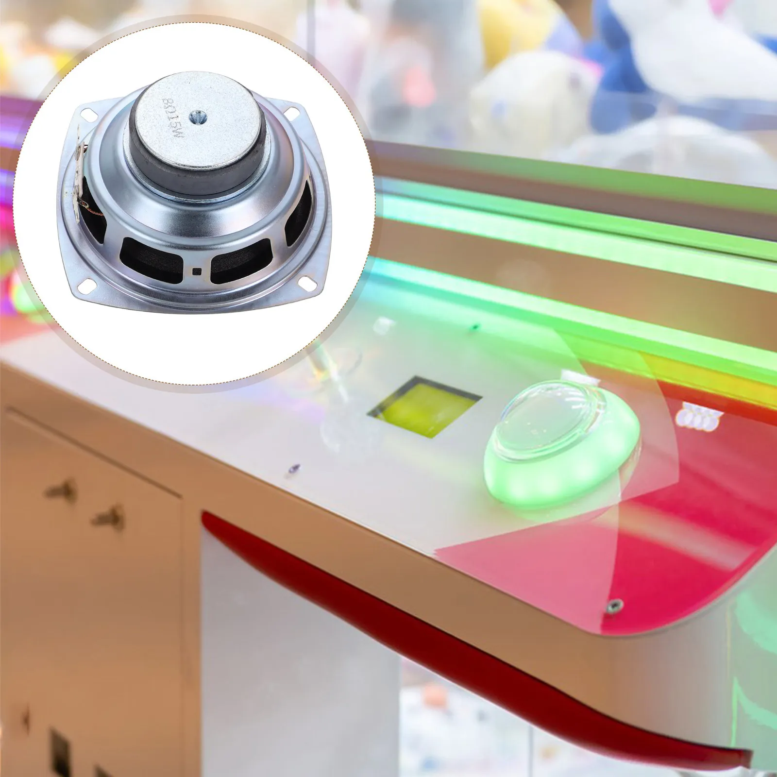 Game Machine Speaker Loudspeaker Replacement Repair Part Console Game Accessory for Amusement Machines Vending Machine Internal