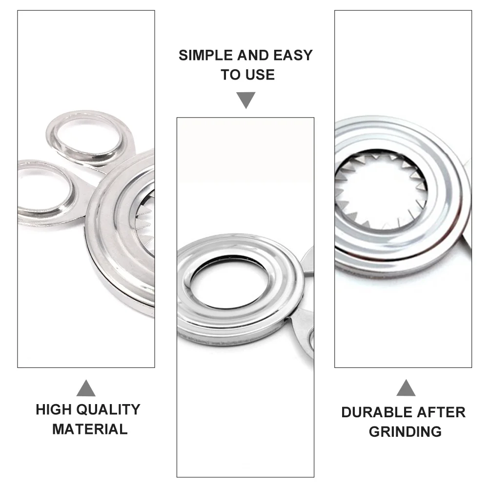 

Egg Opener Stainless Steel Shell Remover Ergonomic Design Stable Non Slip Easy Breakfast Preparation Eggshell Separator