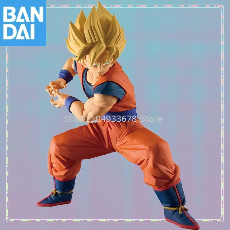 

Bandai Banpresto Dragon Ball Z Grandista Son Gokuu ПВХ в наличии оригинальная аниме-фигурка модель коллекционная фигурка игрушки подарок