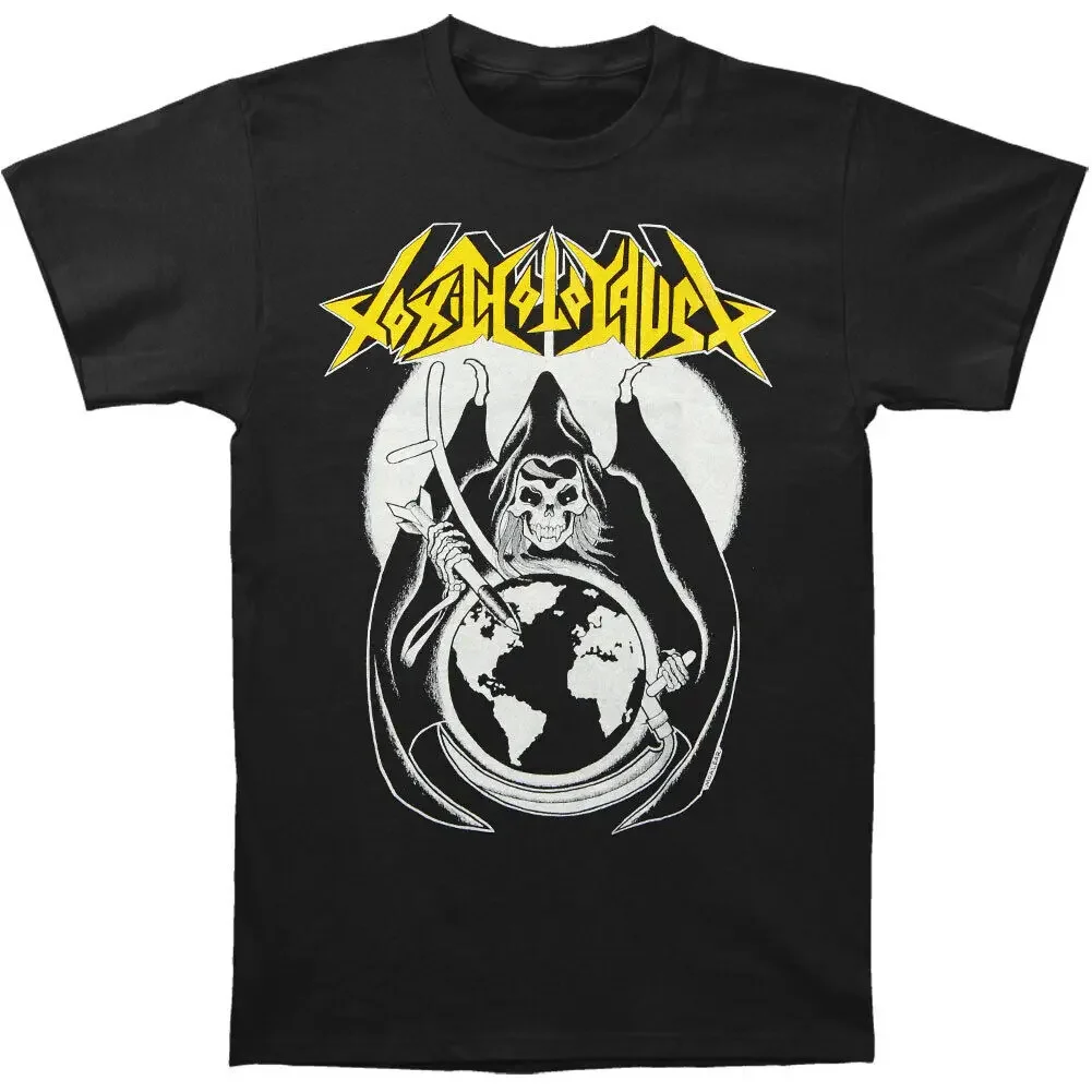 Men'S Toxic Holocaust Reaper T Shirt Small Black