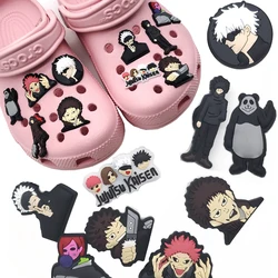 Spell back to battle Japanese comics  Shoe shoe buckle anime shoe buckle children's gift Satoru Gojo Itadori Yuji