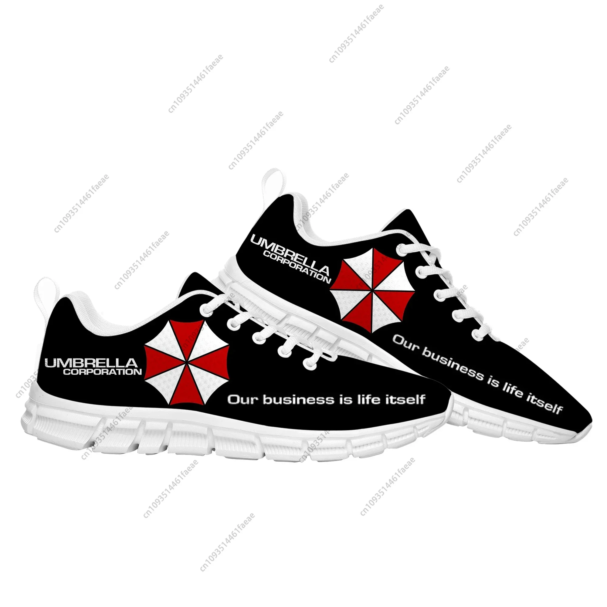 Umbrella Corporation Спортивная обувь Мужские женские подростковые детские кроссовки Зомби Фильм ужасов Повседневные кроссовки Обувь на заказ