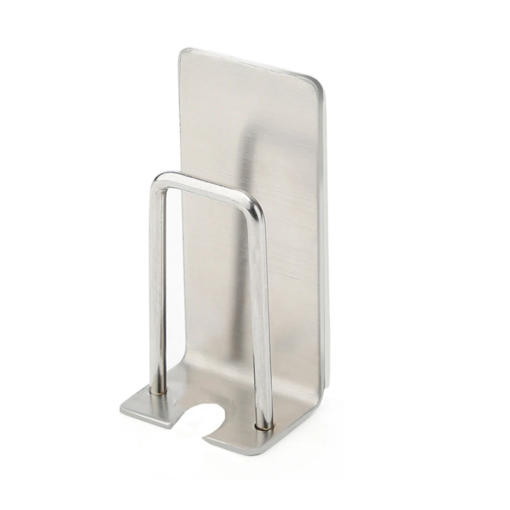 

2 PCS Toothbrush Holder Metal Bathroom Wall Mount Wall-mounted Shower Holders for