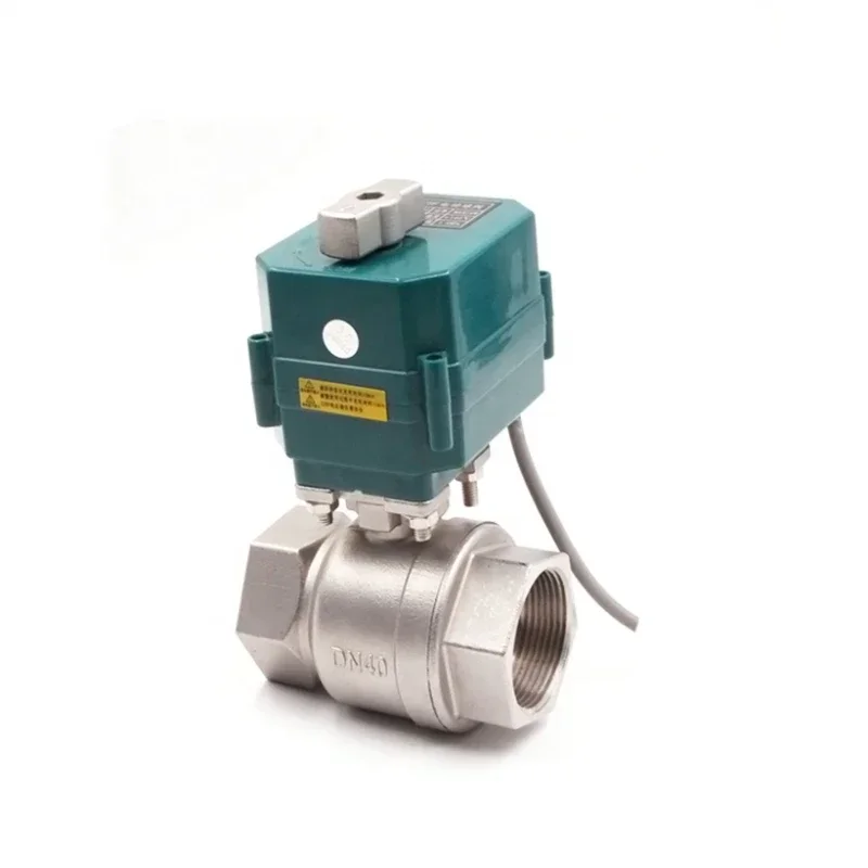 CTF-001 12 V/24 V ss Electric Ball Valve 4-20ma and 0-10 V Modulation