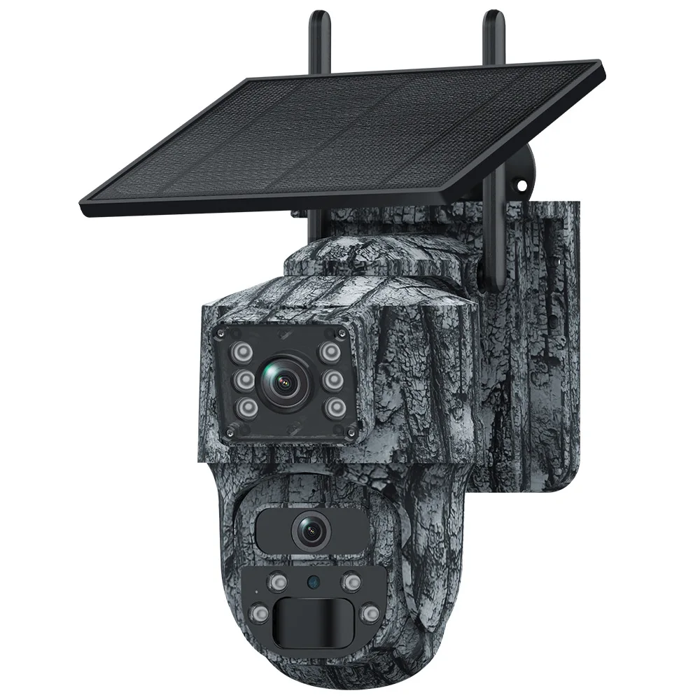 Ubox Cámara de caza solar WiFi 4G camuflaje – Detección PIR - imagen 2