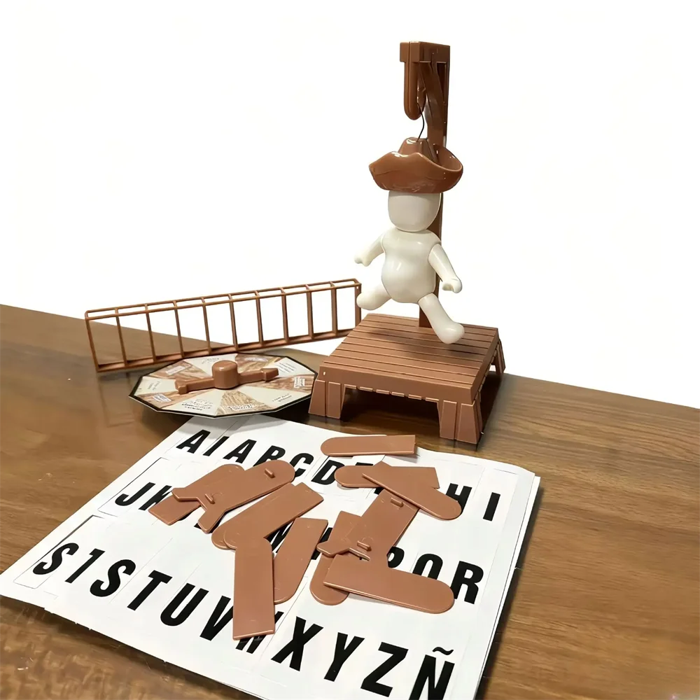 Hangman المغناطيسي Brettspiel Rätsel Zeichen Brillanz olmayan dunkle Zeichen vor der Weisheiteben التفاعلية Hank Spiele