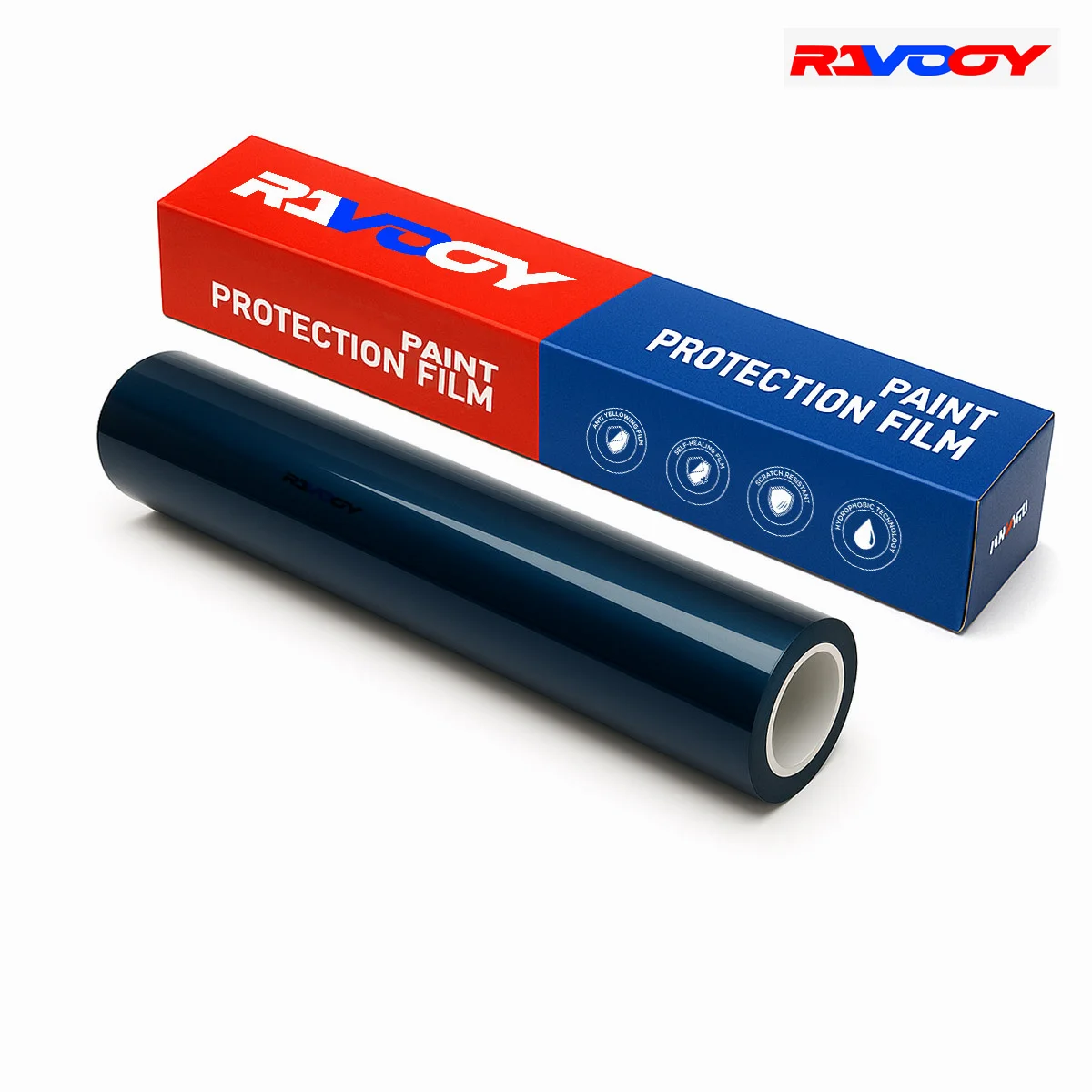 

Glossy Metallic Shadow Blue Color PPF TPU Paint Protection Film Car Wrap Invisible Scratch Resistant Anti-Yellowing Hydrophobic