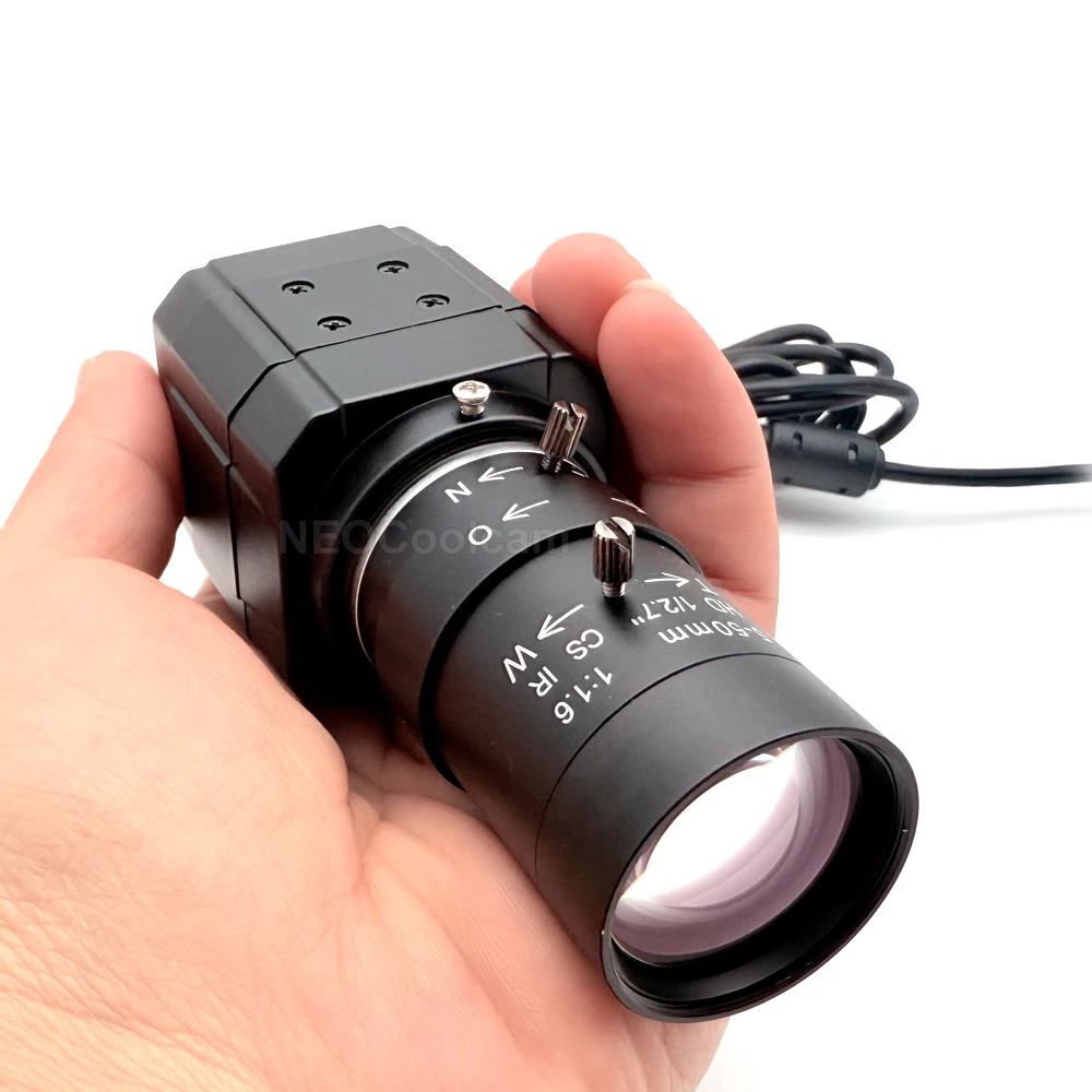 Webcam 4K Streaming Web Camera 2K 30FPS USB Camera With CS 5-50mm Varifocal Lens For Teams/OBS/PC/Mac/Laptop Support UVC OTG