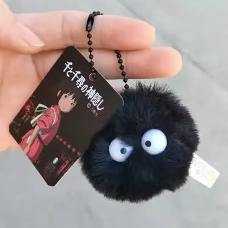 Direct Sales of Small coal Ball Pendants Wool ball Keychains Wholesale INS Fashion bags dust Clothing Accessories Pendants