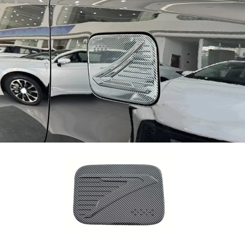 

Автомобильный топливный бак, крышка заливной горловины, накладка для Toyota Alphard Vellfire 2024, аксессуары из углеродного волокна