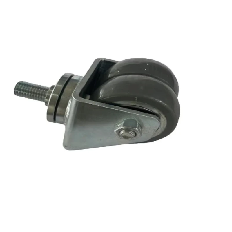 

Elaborate folding trolley wheels with smooth polyurethane (PU) wheels