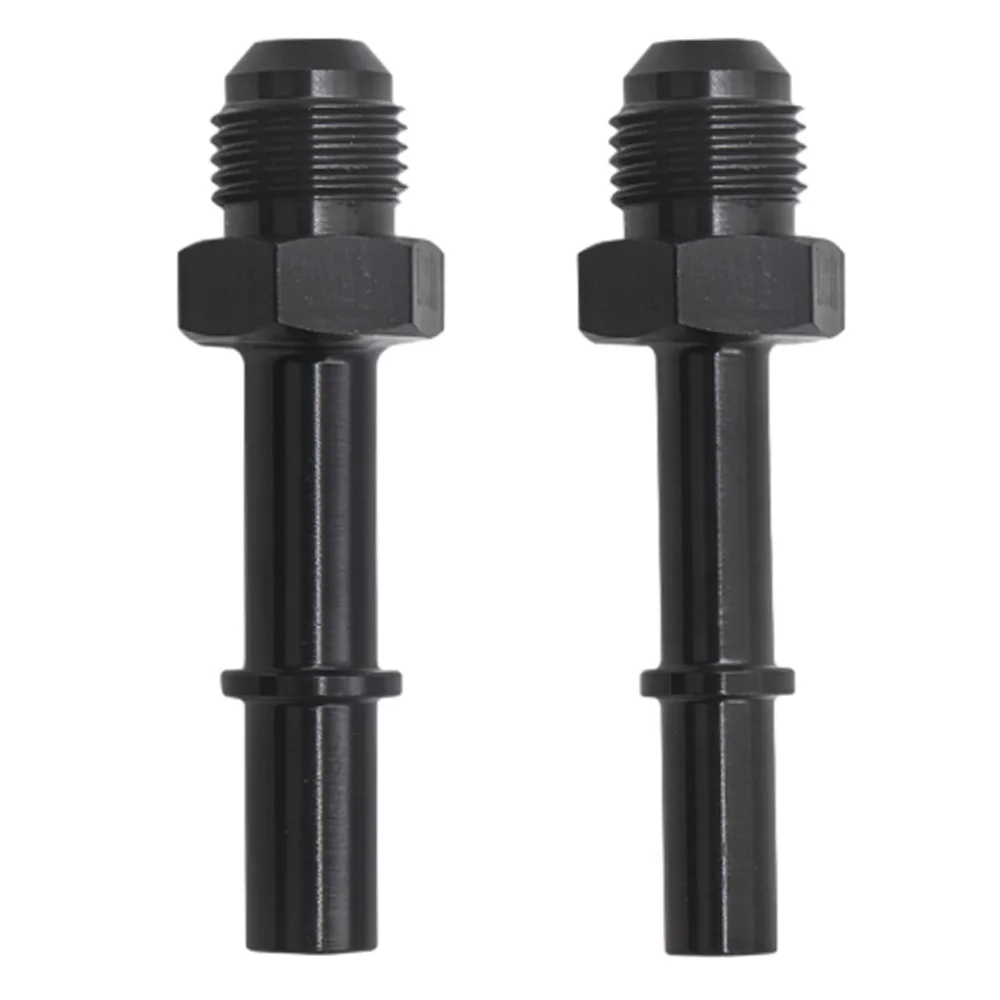 

Алюминий, штекер 6AN на 3/8 дюйма, 5/16 дюйма, штекер SAE, быстроразъемный фитинг, адаптер EFI, адаптер для масла и топлива, прямой черный