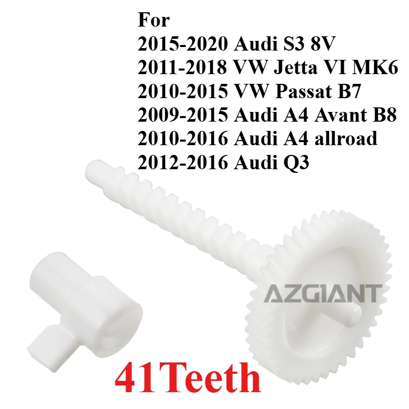 41Teeth For Audi S3 8V VW Passat B7 Jetta Ⅵ MK6 A4 Avant B8 allroad Q3 Car Boot Rear Trunk Locks Lid Lock Latch Gear Cog Repair