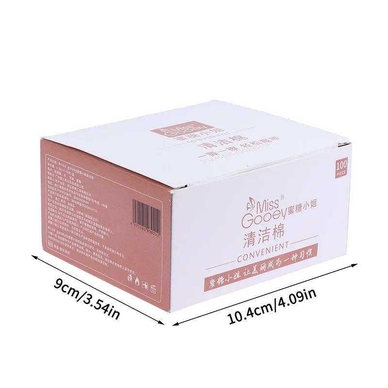 100Pcs Nail Remover Bag Nail Art Special Disposable Cleaning Alcohol Nail Remover Towel Does Not Hurt Nail Remover Supplies Set