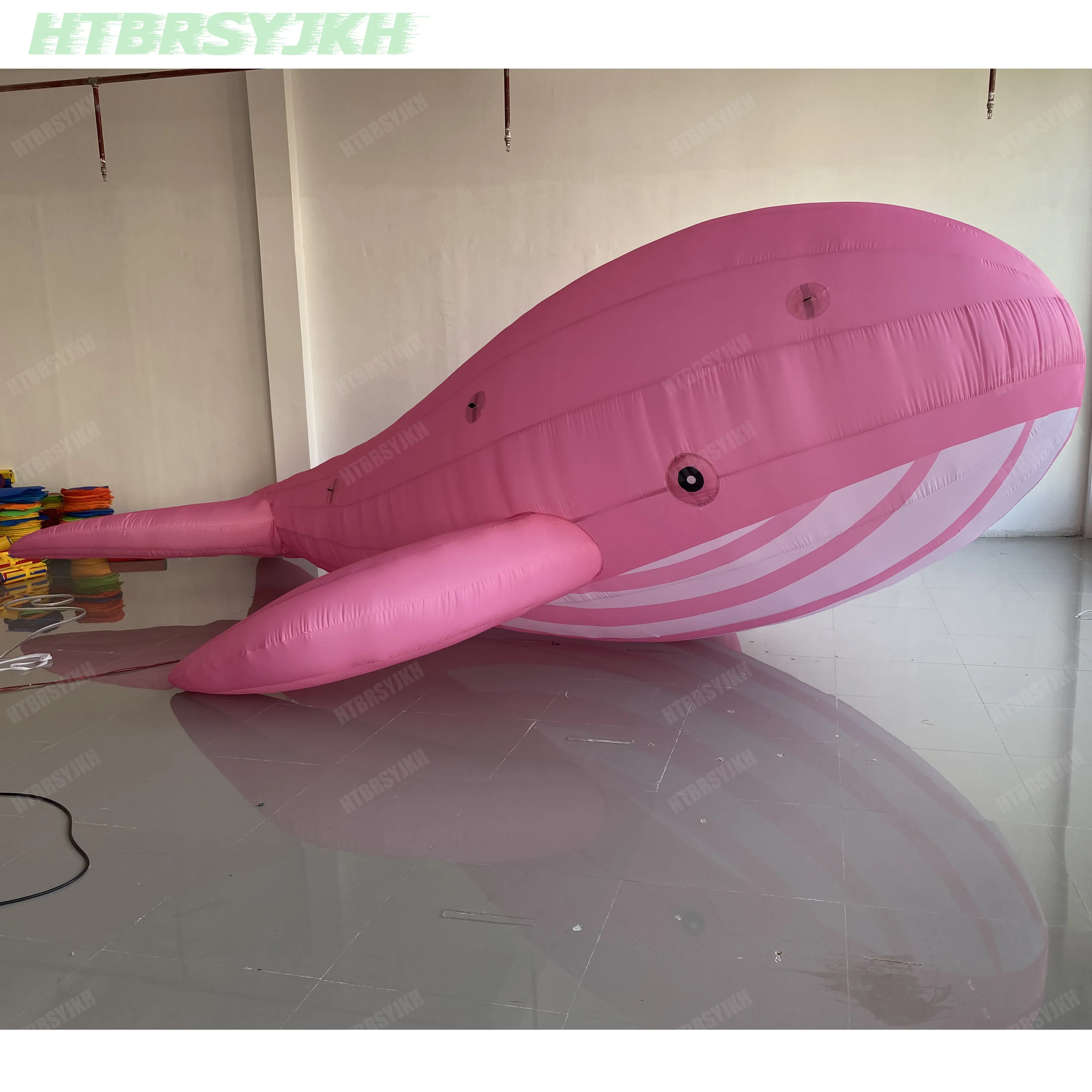 

Дешевый надувной дельфин/рыба с белым светодиодным светом, воздушный удар, освещающий воздушный шар с океанской рыбой, подвесное украшение для ночного клуба