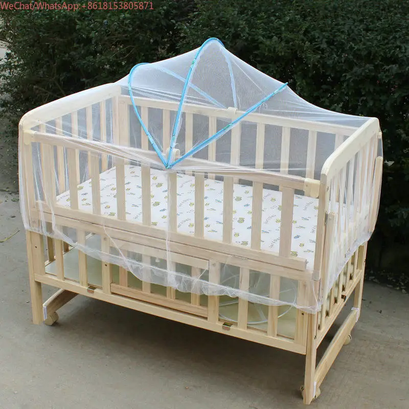 Free shipping crib mosquito net children's mosquito net with its own bracket baby yurt