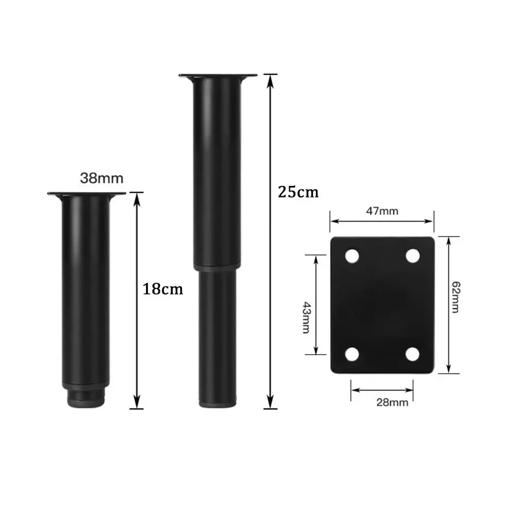 Регулируемые ножки для мебели, Телескопические ножки для стола, дивана