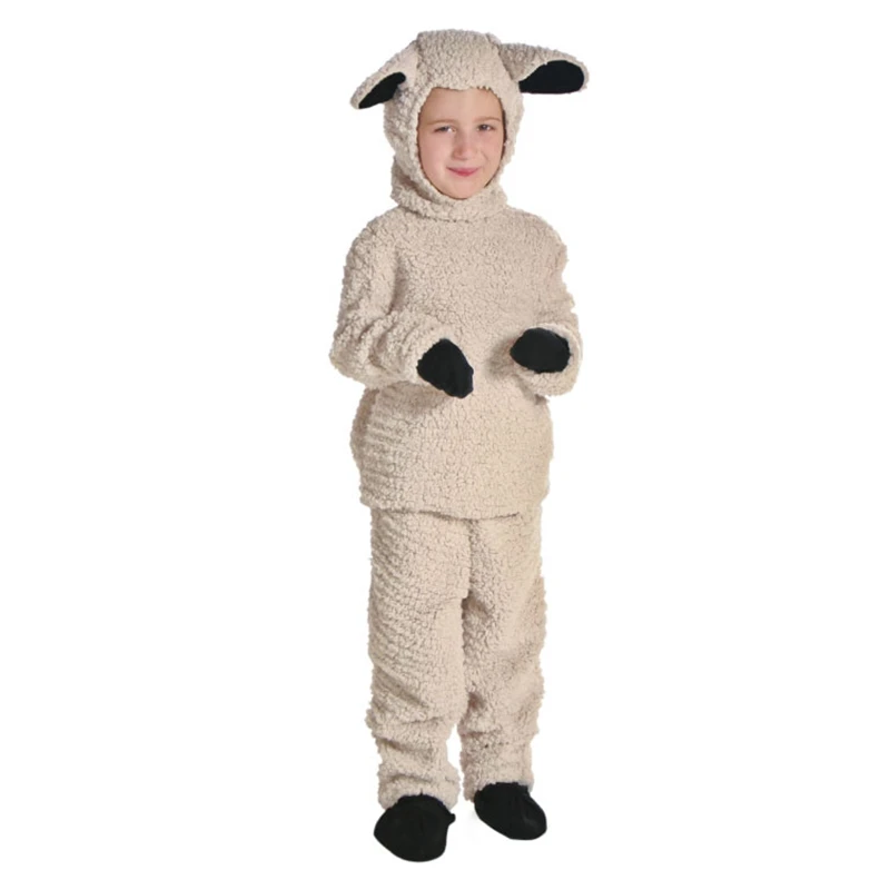 

New Party Halloween Costume Children Animal Sheep Cosplay Costume Set Stage Performacne Cute Clothing