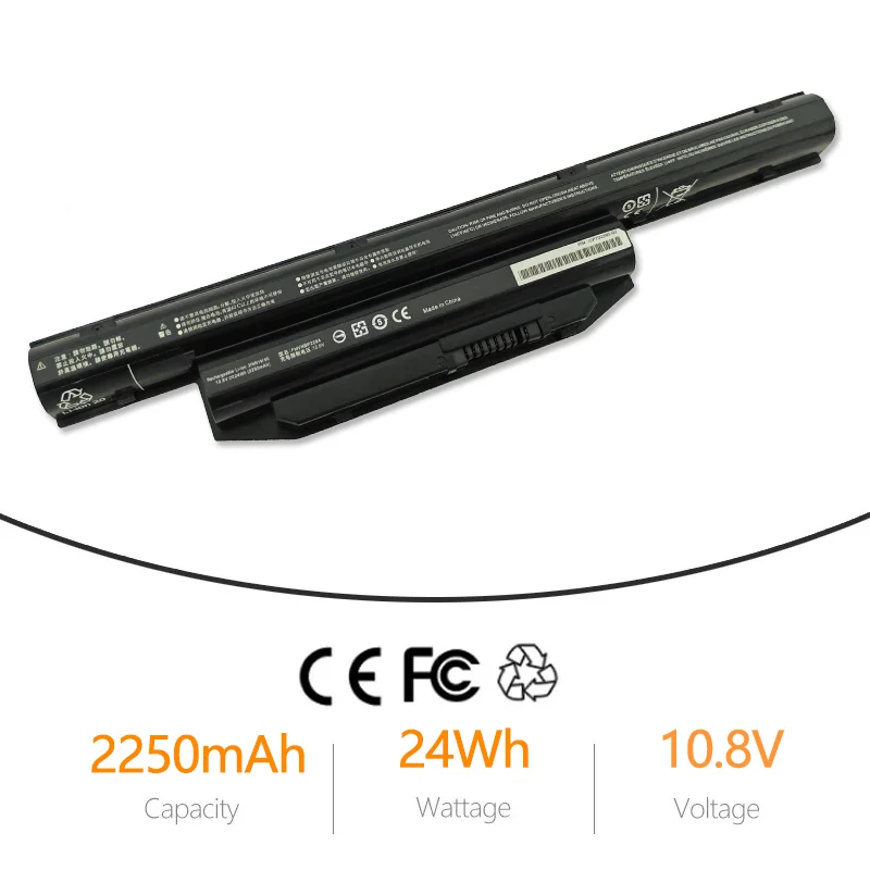 10.8V 24WH New FMVNBP229 Laptop Battery For Fujitsu Lifebook A357 A544 A555 E554 SH904 E752 E741 AH54 A744 A573 A574