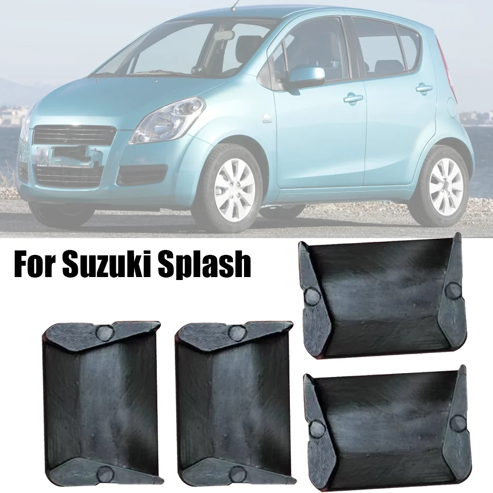 4X Car Door Check Strap Repair Kit Stopper Damping Clip For 2 Door For Suzuki Splash I 2008 2009 2010 2011 2012 2013 2014 2015