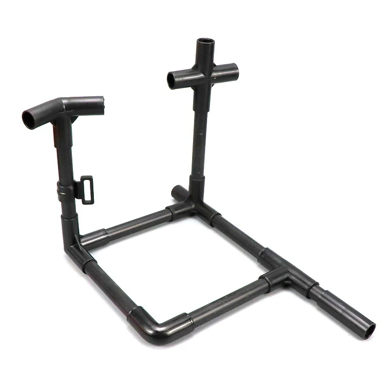 2 szt. Czarny PVC akcesoria do fajka wodna do nawadniania domu O.D5 ~ 16mm akwarium sztywna rurka O długości 48 ~ 50cm