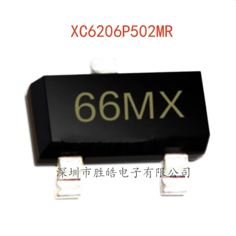 

(20PCS) NEW XC6206P502MR 66MX XC6206-5.0V SOT-23 XC6206P502 Integrated Circuit