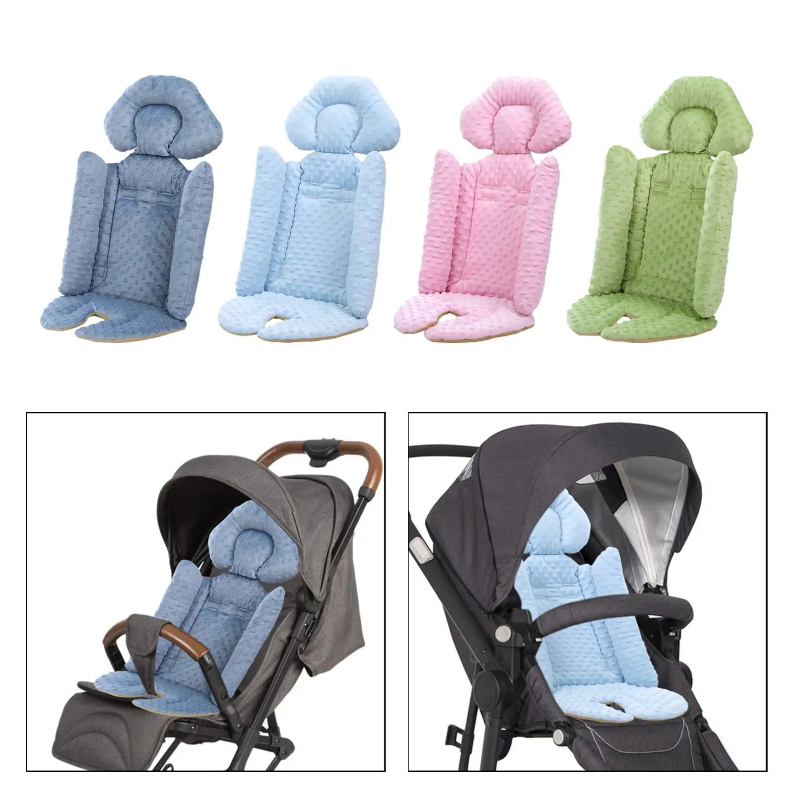 

Baby Stroller Cushion Comfortable Autumn Winter Universal Machine Washable Pram Seat Cushion Newborn Stroller Mat for Pram Car
