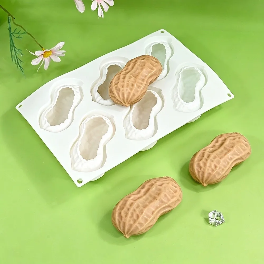 New 15-cavity Mousse Cake Mold Silicone Easy Release Chocolate Mold Pistachio Pecan Shape Non Stick Cake Making Tool Party Use