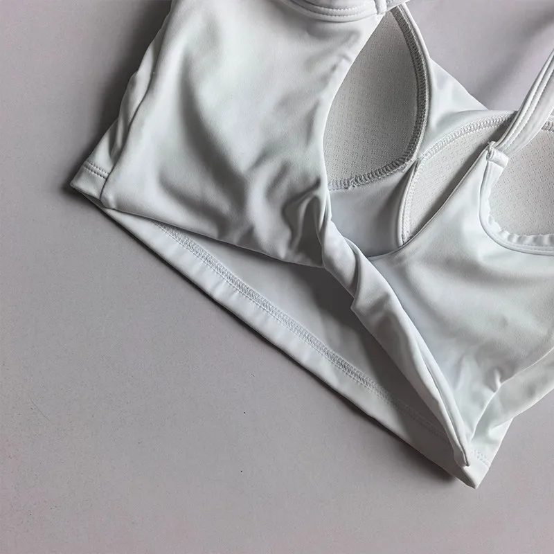 Kleines Camisole-Top für Damen, Sommer, schöner Rücken, stützend, Anti-Sagging, Yoga-Bekleidung, schnelltrocknend, All-in-One-Lauf- und Fitness-BH – Detail 6