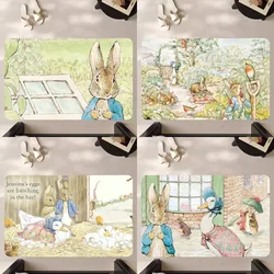 cartoon p-peter cute rabbit  Floor Mat Anti-Slip Bathroom Kitchen Bedroom Living Room Entrance Rug Home Decor